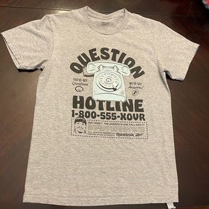 Reebok Mens T shirt Allen Iverson Sz S